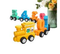 Kukecai Magnet Number Train Set For Kids - Counting, Color Recognition & Math Play Set, Numbers Learning Magnetic Train, Hand-Eye Coordination Toy For Preschool, Boys & Girls