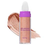 Kukecai Powder Highlighter | Facial Shimmer Powder,Waterproof Smooth 9g Highlighter Makeup for Cheeks, Face, Hair for Daily and Festival