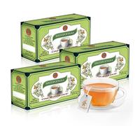 KUKER - Premium Senna Leaf and Fruit Laxative Tea Bags for Constipation Relief, Colon Cleanse, Digestive Support - 3 Pack (20 Bags Each), 30g