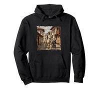 Kukeri Bulgarian Traditional Costume Surva Pullover Hoodie
