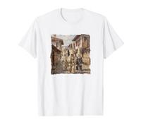 Kukeri Bulgarian Traditional Costume Surva Value Graphic T-Shirt, Men, White, M