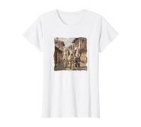 Kukeri Bulgarian Traditional Costume Surva Value Graphic T-Shirt, Women, White, S