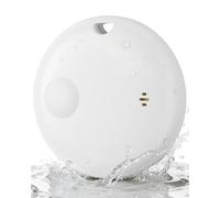 KUKIHO Tracker Tags Bluetooth Item Finders (1 Pack) - Compatible with Apple Find My (iOS Only), Waterproof IP67, Replaceable Battery, Ideal for Luggage, Bags, Wallets, Keys (White)