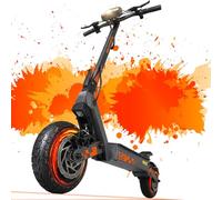 Kukirin G2 Electric Scooter for Adults, Foldable E-Scooter 10-Inch All-Terrain Tires, 48V 15Ah Long-Range Battery, HD Touchscreen, Dual Disc Brakes, Off-Road & Private Land UK