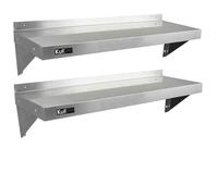 Kukoo 2 x KuKoo Stainless Steel Shelves 1250mm x 300mm