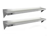 Kukoo 2 x KuKoo Stainless Steel Shelves 1940mm x 300mm