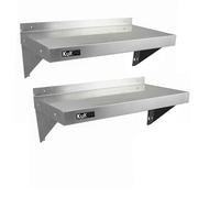 Kukoo 2 x KuKoo Stainless Steel Shelves 900mm x 300mm
