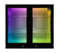 Kukoo Back Bar Fridge Cooler - Hinged Double Door