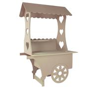 KuKoo Candy Stand Candy Bar Candy Buffet Candy Cart Confectionery Sweet Catering Wedding Celebrations Decoration Birthday Party Christening Buffet Supplies MDF 199 H x 133 W x 73cm D