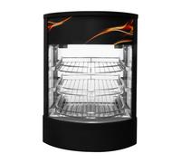 Kukoo Commercial Food Warmer Glass Pizza Display