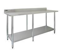 Kukoo Commercial Stainless Steel Catering Table - 7ft Wide