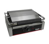 KuKoo Grooved Panini Press Ribbed Contact Grill Toaster Sandwich