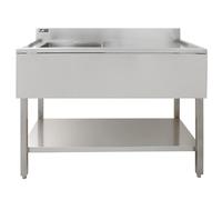 KuKoo KuKoo Stainless Steel Catering Sink - Right Hand Drainer