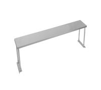 Kukoo Single Tier Stainless Steel Over-shelf 300X1500X450Mm, Silver