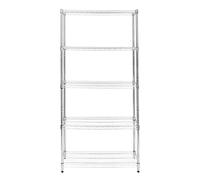 Monstershop KuKoo Wire Racking - 45cm x 90cm x 180cm, Silver
