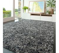 Kukoon Grey Charcoal Super Soft Shaggy Area Rug in Stone | Size: 200 cm x 290 cm Kukoon Stone 200 cm x 290 cm