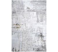 Kukoon Grey Gold Metallic Distressed Abstract Rug in Metallic Gold | Size: 80 cm x 150 cm Kukoon Metallic Gold 80 cm x 150 cm