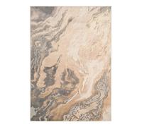 Kukoon Neutral Silver Beige Metallic Marble Lustre Sheen Rug | Size: 120 cm x 170 cm Kukoon Silver 120 cm x 170 cm