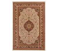 Kukoon Red & Gold Traditional Fireside Rug | Size: 80 cm x 150 cm Kukoon Red 80 cm x 150 cm