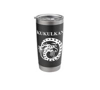 Kukulkan Ancient Mayan Serpent God Stainless Steel Insulated Tumbler