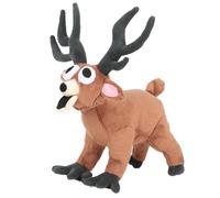 KUKUShining 99 Nights In The Forest Plush Toy, Charming Stuffed Animal The Deer Villain Game Characters Plushie for Collectors Video Game Fans Gifts(Lying)