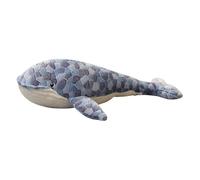 KUKUShining Blue Whale Plush Toy, Cuddly Stuffed Animals Soft Pillow Sea Life Lifelike Plushie For Kids Girlfriend Gifts(50cm/19.8in)