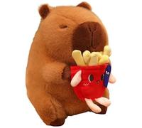 KUKUShining Capybara Plush, Ugly Cute Stuffed Animal Dolls Pillow Soft Plushies with Decor Toy for Gifts Birthday(A4)