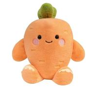 KUKUShining Carrot Plush Pillow, Cute Funny Stuffed Toy Food Plushies for Comfort Sleep Easter Decorations Gifts(Orange,35cm/13.77in)