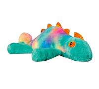 KUKUShining Chameleon Plush, Soft Stuffed Animals Dolls Cuddly Chameleons Reptile Plushie Toy Playtime Companions for Collecting(Lying,50cm/19.8in)