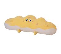 KUKUShining Cheese Plush Pillow, Cute Soft Cheese Cushion Food Doll Plushie Toy Throw Pillows for Hugging Collecting Playing(Yellow,120cm/47.2in)