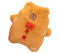 KUKUShining Christmas Gingerbread Capybara Plush, Cute Gingerbread Doll Soft Throw Pillow Food Plushies Toy Decor Cushion(32cm/12.6in)
