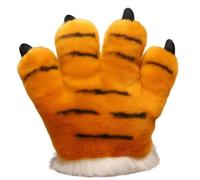 KUKUShining Claws Plush, Cute Soft Stuffed Animal Cartoon Tiger Bear Claws Toy for Halloween Cosplay Fashion Decor(Brown)