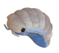 KUKUShining Cute Insect Plush Toy, Bug Huggable Stuffed Animal Pillow, Waterbear Woodlouse Plushie,Kids Dolls Girls Boys Gift Home Decoration(Grey,30cm/11.8in)