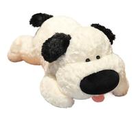 KUKUShining Dog Plush Toy, Cute Stuffed Animals Fluffy Cuddly Teddy Puppy Dolls Soft Plushie For Kids Adults Anxiety Party(White,40cm/15.7in)