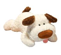 KUKUShining Dog Plush Toy, Cute Stuffed Animals Fluffy Cuddly Teddy Puppy Dolls Soft Plushie For Kids Adults Anxiety Party(Dark Brown,40cm/15.7in)
