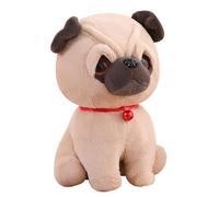 KUKUShining Dog Plush, Ugly Cute Cartoon Puppy Stuffed Animals Dolls Pug Toy Pillow Soft Plushie for Gift Decor(40cm/15.75in)