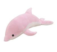 KUKUShining Dolphin Plush, Children's Stuffed Animal Marine Ocean Plushie Toy Sleeping Pillow Soft Snuggly Playtime Companions(Pink,100cm/39.4in)
