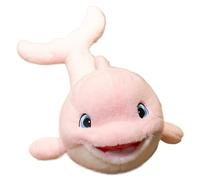 KUKUShining Dolphin Plush, Cute Smiling Dolphin Stuffed Ocean Animal Plushie Toy Soft Huggign Pillow for Birthday Gifts(Pink,30cm/11.8in)