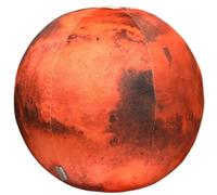 KUKUShining Earth Sun Planet Plush Toy, Simulation Soft Stuffed Pillow Hugging Plushie Educational Gift For Kids Boys Girls(Mars,17cm/6.7in)