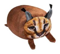 KUKUShining Floppa Cat Plush, Soft Kitten Stuffed Animal Chubby Caracal Plushies Toy Throw Pillow Doll Gift for Home Decoration(40cm/15.7in)