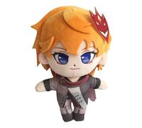 KUKUShining Genshin Plush, 20CM Anime Figure Impact Plushie Soft Cartoon Toy Cute Stuffed Doll for Fans Birthday Gifts(Tartaglia)