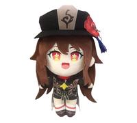 KUKUShining Genshin Plush, 20CM Anime Figure Impact Plushie Soft Cartoon Toy Cute Stuffed Doll for Fans Birthday Gifts(Hu Tao)