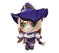 KUKUShining Genshin Plush Toy, 20CM Anime Figure Stuffed Cute Impact Plushie Cartoon Toy Doll for Fans Gifts Birthday(Lisa)