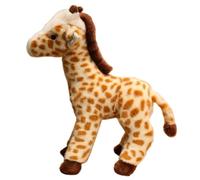 KUKUShining Giraffe Plush, Soft Stuffed Zoo Wild Animals Doll Cute Interactive Pet Plushies Toy Gift for Childrens Adults(35cm/13.8in)