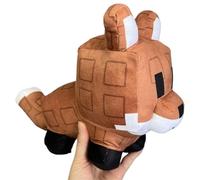 KUKUShining Grow A Garden Plush, Soft Stuffed Animal Figure Pet Garden Red Bee Fox Video Game Character Dolls Cute Plushie Toy Collectible Gift(Brown)