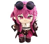 KUKUShining Honkai Star Rail Plush, 20CM Anime Dress Up Doll With Clothes Cute Soft Stuffed Plushie Toy for Gamer Fans Gift(Kafka)
