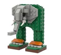 KUKUShining Italian Brainrot Building Blocks Model, Funny Animal Micro Miniature Buildings Set with Instructions For Kids Adults Gifts(Lirili Larila C)