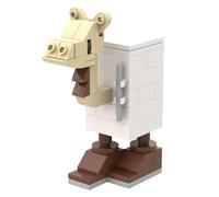 KUKUShining Italian Brainrot Building Blocks Model, Funny Animal Micro Miniature Buildings Set with Instructions For Kids Adults Gifts(Frigo Camelo B)