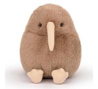 KUKUShining Kiwi Bird Plush Toy, Cute Realistic Stuffed Animals Dolls Soft Pillow Plushie For Gifts Kids Friends(20cm/7.8in)