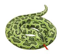 KUKUShining Lifelike Snake Plush Toy, Cuddly Soft Fake Snake Long Plushies Pillow for Boys Girls Cushion Ornament Halloween April Fools Day(Blue,200cm/78.74in)